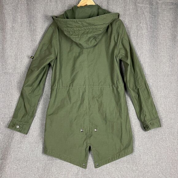 Alpha Industries Field Coat Lonely Jacket Utility Military Made In USA Mod Coat - Picture 3 of 16